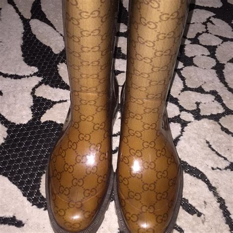 poshmark gucci rain boots|Gucci Shoes for Women .